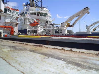 Subhadra in harbour